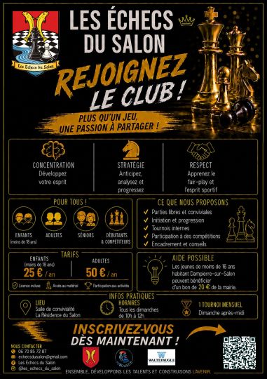 Echecs : Nouveau !